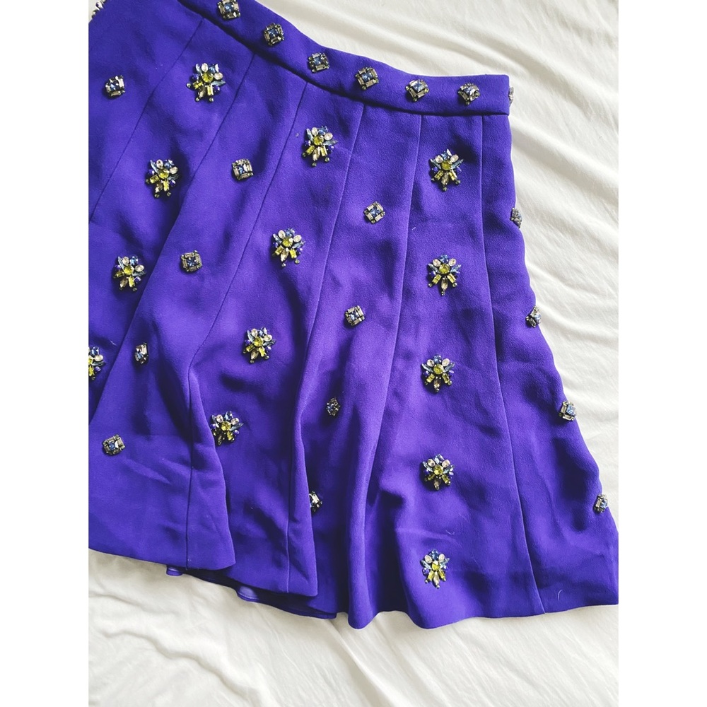 J. Crew Collection Rhinestone Skirt